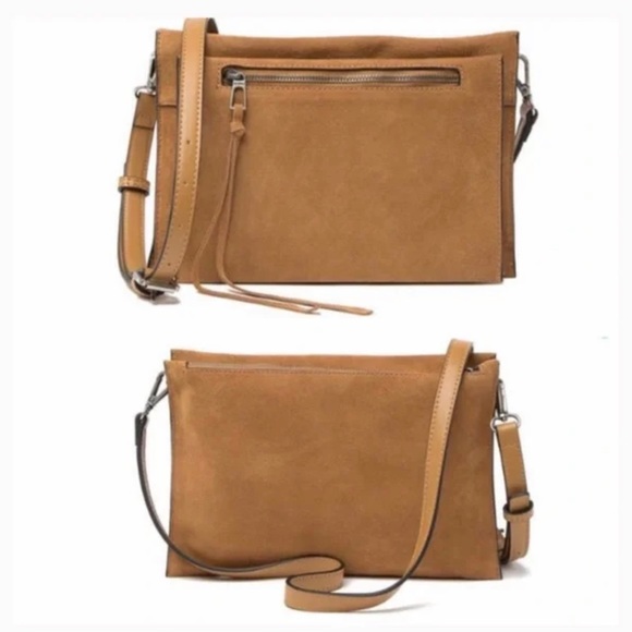 Sam Edelman Handbags - Luxuriously Soft Suede Sam Edelman Maisie Passport Crossbody Purse